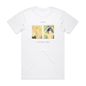 PJ Harvey Is This Desire Demos Album Cover T-Shirt White PJ Harvey Is This Desire Demos Album Cover T-Shirt White