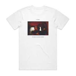 PJ Harvey The Words That Maketh Murder Album Cover T-Shirt White PJ Harvey The Words That Maketh Murder Album Cover T-Shirt White