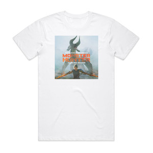 Paul Haslinger Monster Hunter Album Cover T-Shirt White Paul Haslinger Monster Hunter Album Cover T-Shirt White