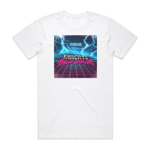 Power Glove Far Cry 3 Blood Dragon 1 Album Cover T-Shirt White Power Glove Far Cry 3 Blood Dragon 1 Album Cover T-Shirt White