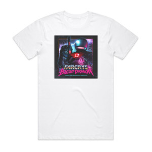 Power Glove Far Cry 3 Blood Dragon Album Cover T-Shirt White Power Glove Far Cry 3 Blood Dragon Album Cover T-Shirt White