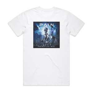 Pain You Only Live Twice Album Cover T-Shirt White