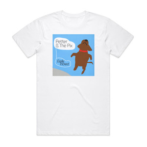 Petter and the Pix Easily Tricked Album Cover T-Shirt White Petter and the Pix Easily Tricked Album Cover T-Shirt White