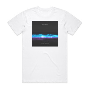 Peter Gabriel Flotsam And Jetsam Album Cover T-Shirt White Peter Gabriel Flotsam And Jetsam Album Cover T-Shirt White