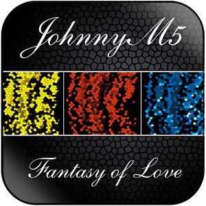 JohnnyM5 Fantasy Of Love Album Cover Sticker JohnnyM5 Fantasy Of Love Album Cover Sticker