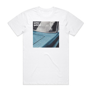 Peter Gabriel Peter Gabriel Car 2 Album Cover T-Shirt White Peter Gabriel Peter Gabriel Car 2 Album Cover T-Shirt White