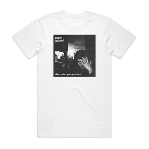 Peter Gabriel Diy Album Cover T-Shirt White Peter Gabriel Diy Album Cover T-Shirt White