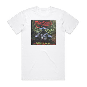 Possessed The Eyes Of Horror Album Cover T-Shirt White Possessed The Eyes Of Horror Album Cover T-Shirt White