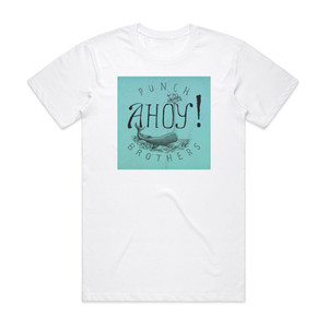 Punch Brothers Ahoy Album Cover T-Shirt White Punch Brothers Ahoy Album Cover T-Shirt White