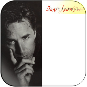 Don Johnson Let It Roll Album Cover Sticker Don Johnson Let It Roll Album Cover Sticker