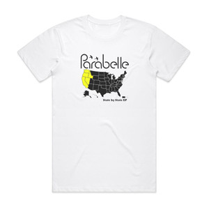 Parabelle State By State Ep Album Cover T-Shirt White Parabelle State By State Ep Album Cover T-Shirt White