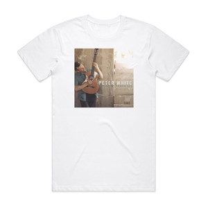 Peter White Playin Favorites Album Cover T-Shirt White Peter White Playin Favorites Album Cover T-Shirt White