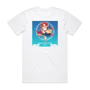 Qumu Dragon Roost Island From The Legend Of Zelda The Wind Waker Album Cover T-Shirt White Qumu Dragon Roost Island From The Legend Of Zelda The Wind Waker Album Cover T-Shirt White