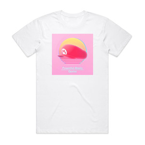 Qumu Powerful Mario Album Cover T-Shirt White Qumu Powerful Mario Album Cover T-Shirt White