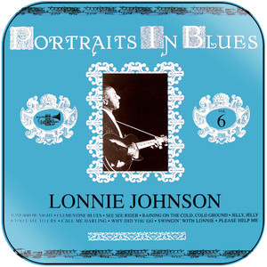 Lonnie Johnson Portraits In Blues Volume 6 Lonnie Johnson Album Cover Sticker Lonnie Johnson Portraits In Blues Volume 6 Lonnie Johnson Album Cover Sticker