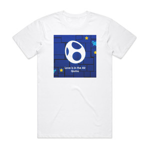 Qumu Love Is In The Air From Yoshis Story Album Cover T-Shirt White Qumu Love Is In The Air From Yoshis Story Album Cover T-Shirt White