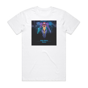 Qumu Main Menu From Metroid Prime Album Cover T-Shirt White