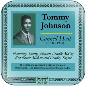 Tommy Johnson Complete Recorded Works In Chronological Order 1928 1929 Album Cover Sticker