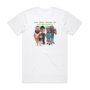 Quavo No Brainer Album Cover T-Shirt White Quavo No Brainer Album Cover T-Shirt White