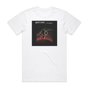 Quincy Jones The Dude Album Cover T-Shirt White Quincy Jones The Dude Album Cover T-Shirt White