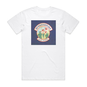 Queensryche Man Down Album Cover T-Shirt White Queensryche Man Down Album Cover T-Shirt White