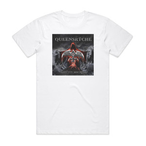 Queensryche Man The Machine Album Cover T-Shirt White Queensryche Man The Machine Album Cover T-Shirt White
