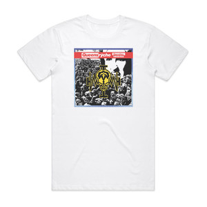 Queensryche Operation Mindcrime Album Cover T-Shirt White Queensryche Operation Mindcrime Album Cover T-Shirt White
