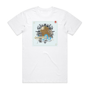 Quantic Mishaps Happening 1 Album Cover T-Shirt White Quantic Mishaps Happening 1 Album Cover T-Shirt White