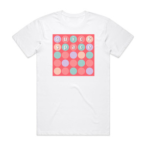 Quickspace Quickspace Album Cover T-Shirt White Quickspace Quickspace Album Cover T-Shirt White