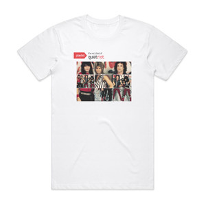 Quiet Riot Playlist The Very Best Of Quiet Riot Album Cover T-Shirt White Quiet Riot Playlist The Very Best Of Quiet Riot Album Cover T-Shirt White