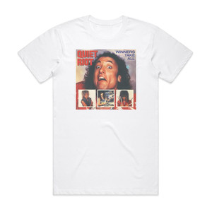 Quiet Riot Winners Take All Album Cover T-Shirt White Quiet Riot Winners Take All Album Cover T-Shirt White