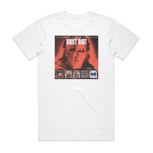 Quiet Riot Original Album Classics Album Cover T-Shirt White Quiet Riot Original Album Classics Album Cover T-Shirt White