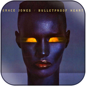 Grace Jones Bulletproof Heart Album Cover Sticker
