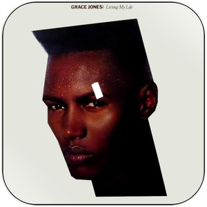 Grace Jones Living My Life-1 Album Cover Sticker Grace Jones Living My Life-1 Album Cover Sticker