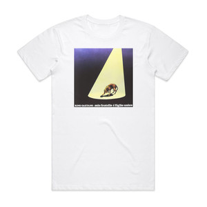 Rino Gaetano Mio Fratello Figlio Unico Album Cover T-Shirt White Rino Gaetano Mio Fratello Figlio Unico Album Cover T-Shirt White