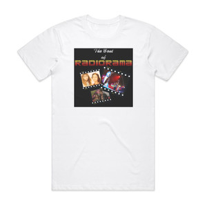 Radiorama The Best Of Radiorama Album Cover T-Shirt White Radiorama The Best Of Radiorama Album Cover T-Shirt White