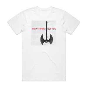 Rev Theory Justice Album Cover T-Shirt White