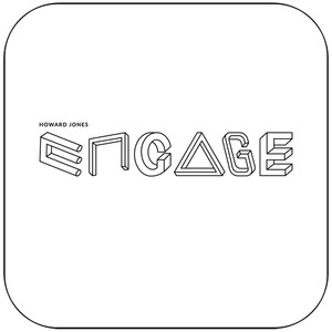 Howard Jones Engage Album Cover Sticker Howard Jones Engage Album Cover Sticker