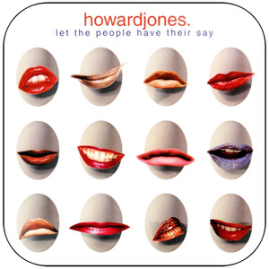 Howard Jones Let The People Have Their Say-1 Album Cover Sticker