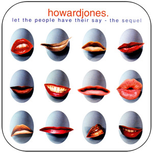 Howard Jones Let The People Have Their Say-2 Album Cover Sticker Howard Jones Let The People Have Their Say-2 Album Cover Sticker