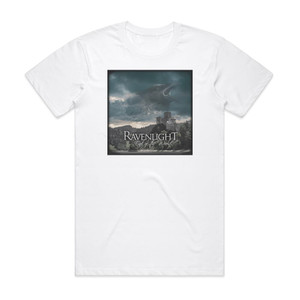 Ravenlight End Of The World Album Cover T-Shirt White Ravenlight End Of The World Album Cover T-Shirt White