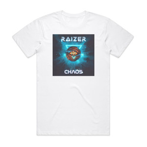 Raizer Chaos Album Cover T-Shirt White Raizer Chaos Album Cover T-Shirt White