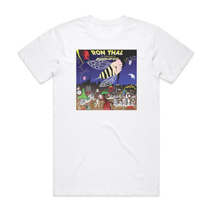 Ron Thal The Adventures Of Bumblefoot 1 Album Cover T-Shirt White Ron Thal The Adventures Of Bumblefoot 1 Album Cover T-Shirt White