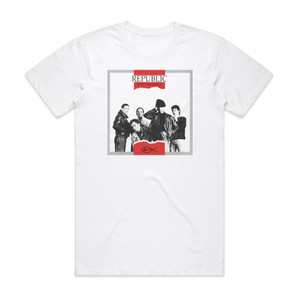 Republic Indul A Mandula Album Cover T-Shirt White Republic Indul A Mandula Album Cover T-Shirt White