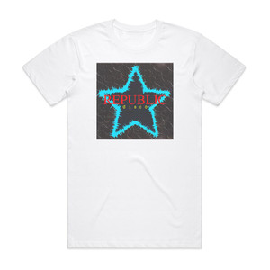 Republic Disco Album Cover T-Shirt White Republic Disco Album Cover T-Shirt White