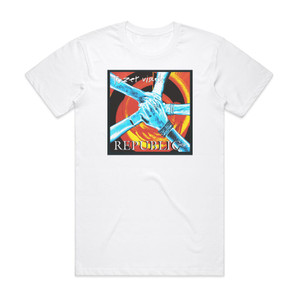 Republic Tzet Viszek Album Cover T-Shirt White Republic Tzet Viszek Album Cover T-Shirt White