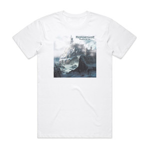 Reportage Prison Of Ice Album Cover T-Shirt White Reportage Prison Of Ice Album Cover T-Shirt White