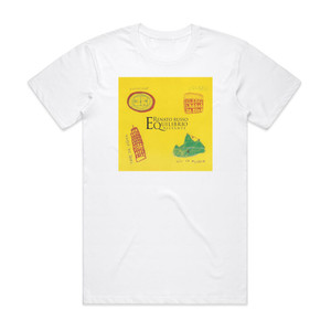 Renato Russo Equilibrio Distante Album Cover T-Shirt White Renato Russo Equilibrio Distante Album Cover T-Shirt White