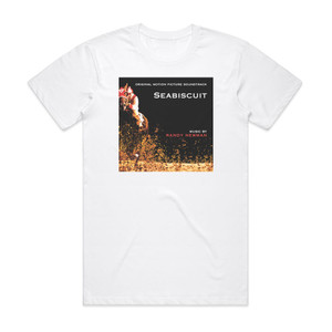 Randy Newman Seabiscuit Album Cover T-Shirt White
