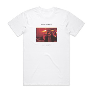 Randy Newman Good Old Boys Album Cover T-Shirt White Randy Newman Good Old Boys Album Cover T-Shirt White